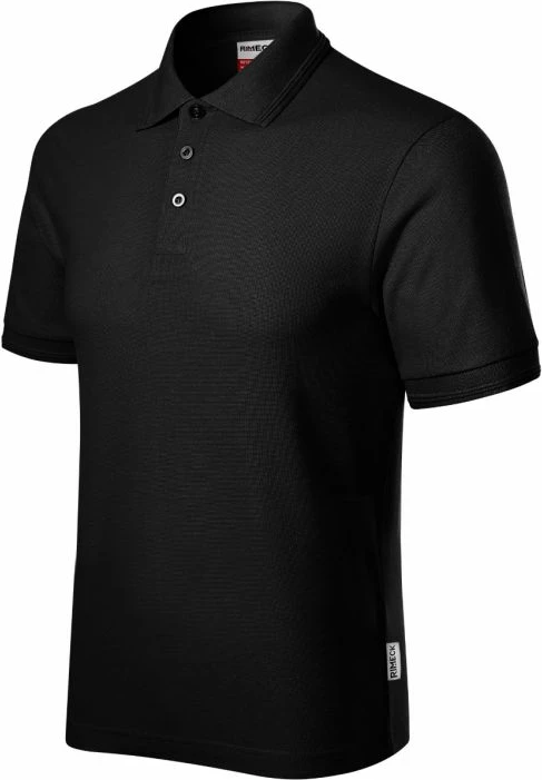 Polo maicë për meshkuj Malfini, e zezë