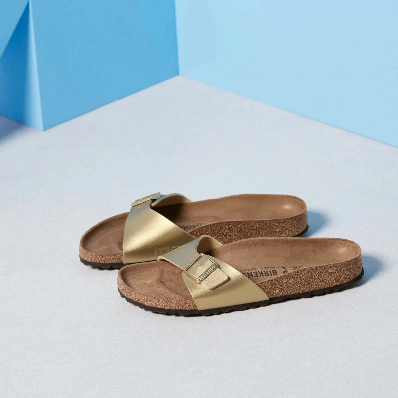 Flip-flop për femra Birkenstock, të arta