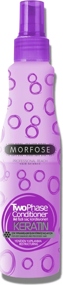Kondicioner dy-fazor për femra Morfose Keratin Two Phase Conditioner, 220ml