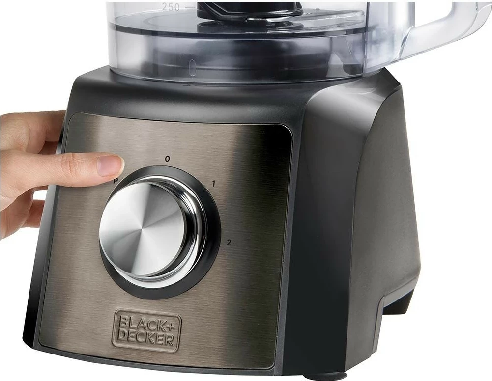 Procesor ushqimi Black&Decker BXFPA1200E, 1200W, 1.5L, gri