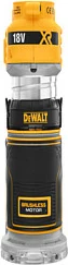 Router elektrik DeWALT 18V XR Brushless, bazë fikse, pa kabllo, zi/verdhe