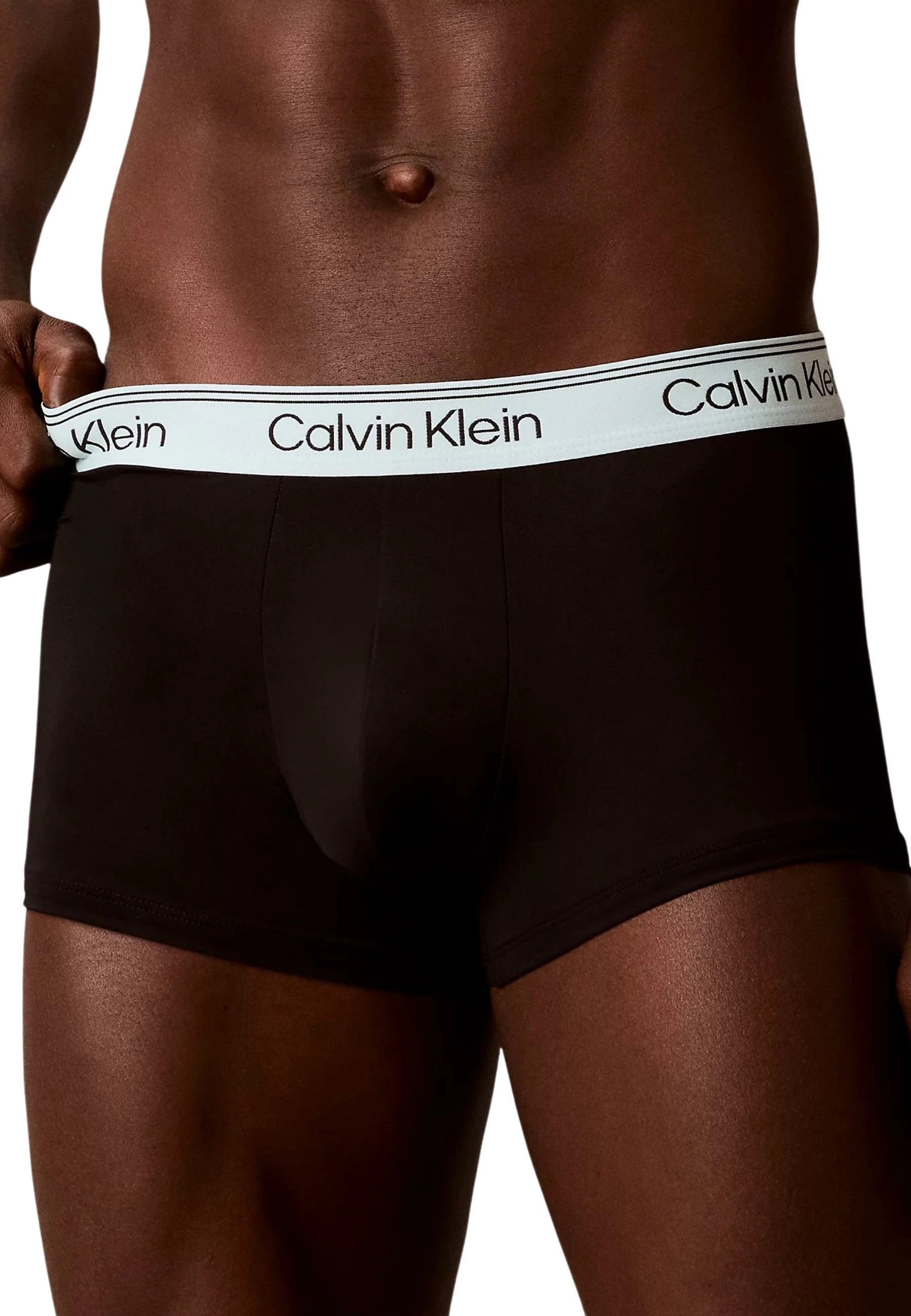 Set bokserash (trunk) për meshkuj Calvin Klein Underwear LV00NB4409, gri e çelët [Madhësia: M]