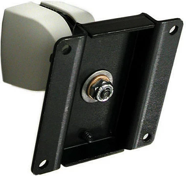 Mbajtës muri për monitor Ergotron Single Pivot, deri 24", VESA 75x75/100x100, 11.3 kg, rrotullim 360°, anim 0-180°, zi/gri