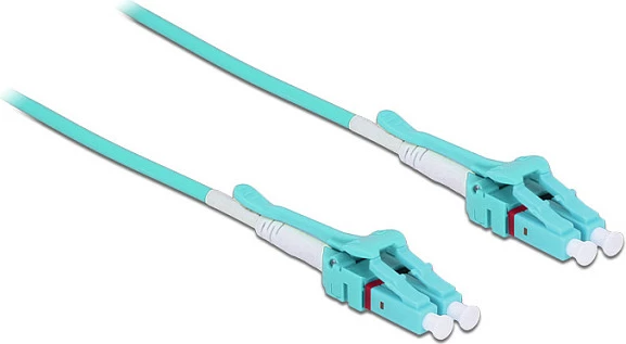 Kabllo fiber optike DeLOCK 85128, 2 m, OM3, LC-LC, multimode, blu
