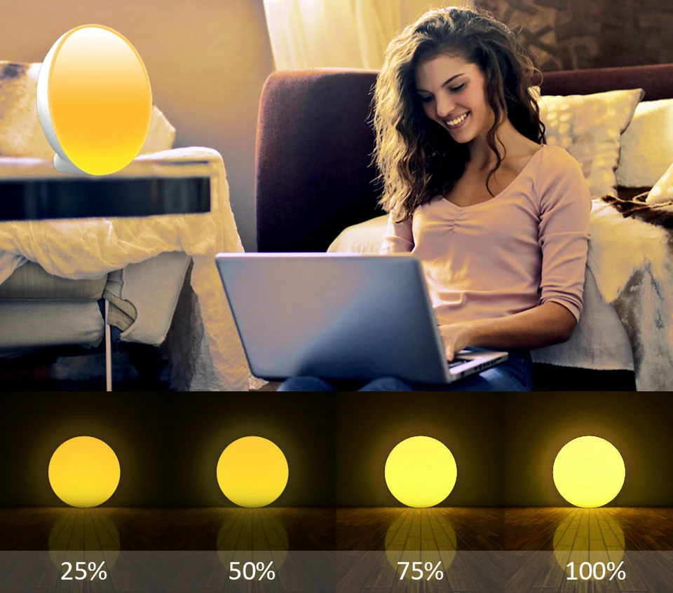 Llambë LED Tech Time SLX04 Desktop Atmosphere Sunset Light (WIFI Model)