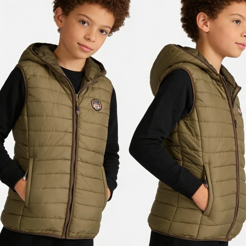 Jelek për fëmijë Geographical Norway, ngjyrë kafe [Madhësia: 128]