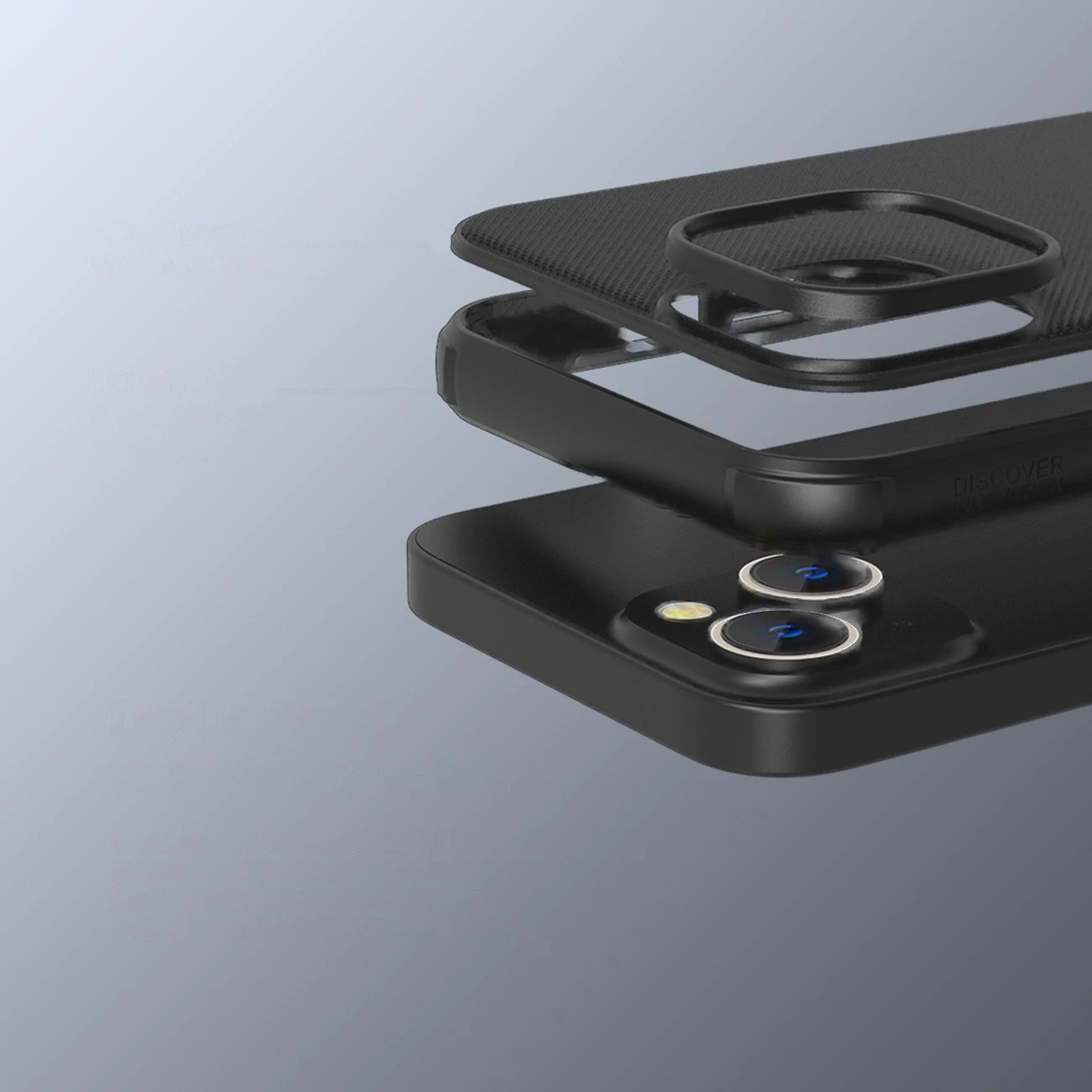 Mbështjellës Nillkin Super Frosted Shield Pro Magnetic për iPhone 14 Plus, MagSafe, i zi