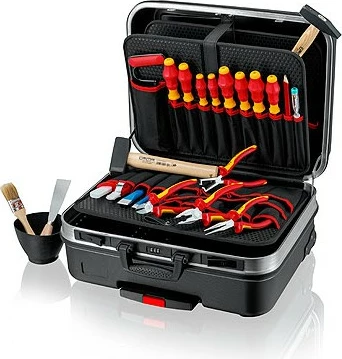 Valixhe veglash Knipex 00 21 06 HL S, 24 vegla, 33L, e zezë/metalike