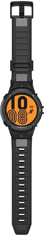 Mbështjellës Spigen Rugged Armor Pro me rrip për Samsung Galaxy Watch 5 Pro 45mm, Zi