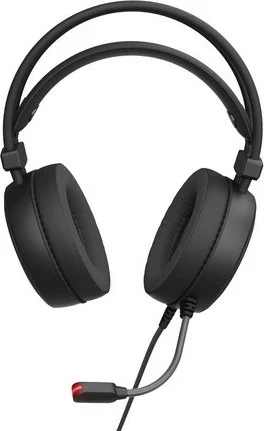 Kufje Genesis Neon 613 G2 RGB, me mikrofon, me kabllo, të zeza