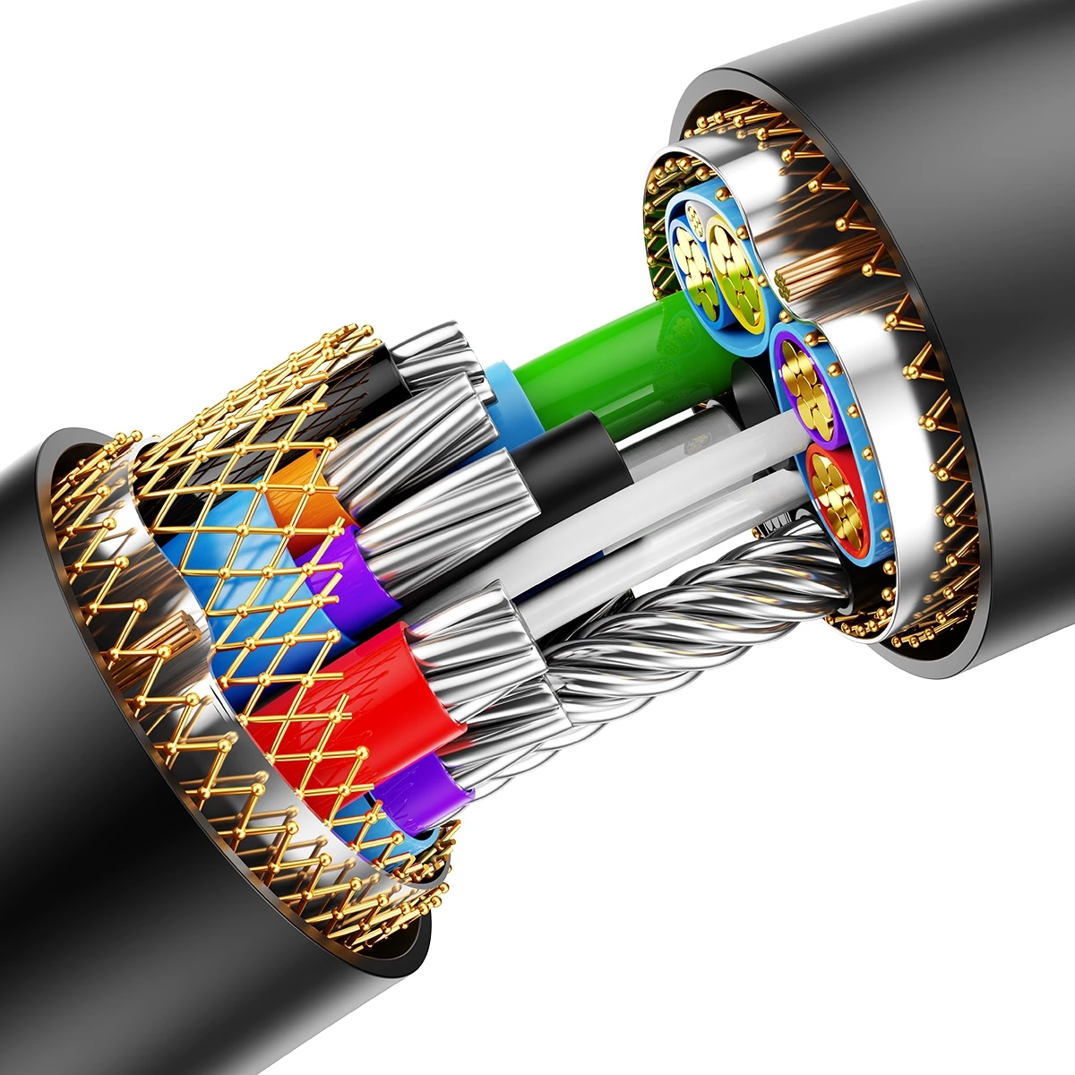 Kabllo zgjatuese USB 2.0 Baseus AirJoy Series, 1.5m, e zezë