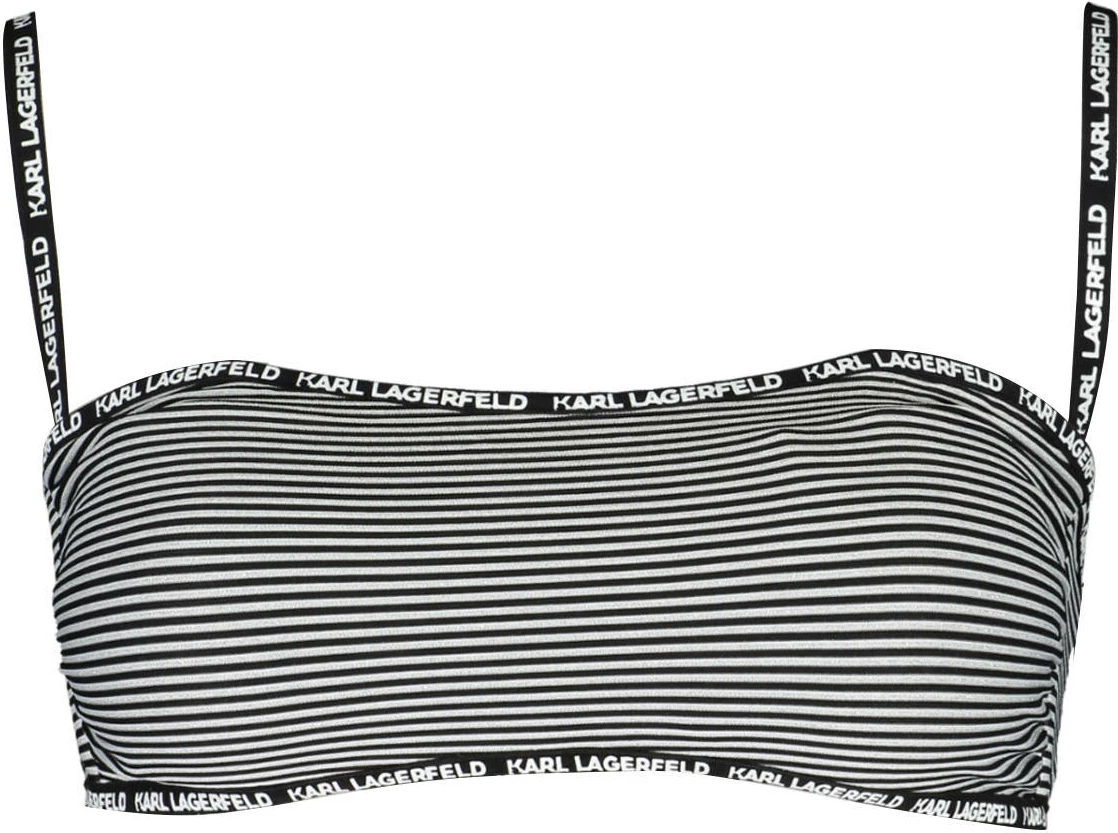 Bikine KARL LAGERFELD BEACHWEAR për femra, e zezë