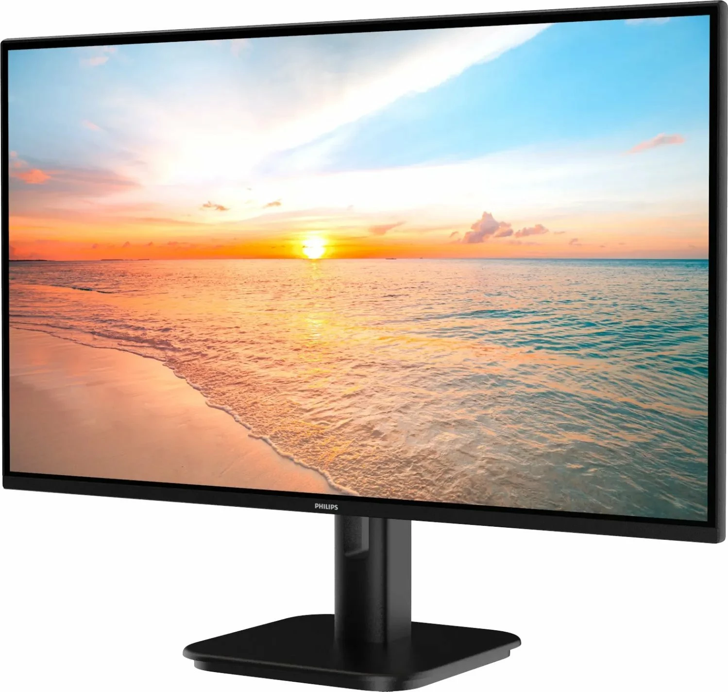 Monitor Philips E-Line 24E1N1100A/00 23.8" IPS Full HD 100Hz 1ms HDMI/VGA me altoparlantë të integrum, i zi
