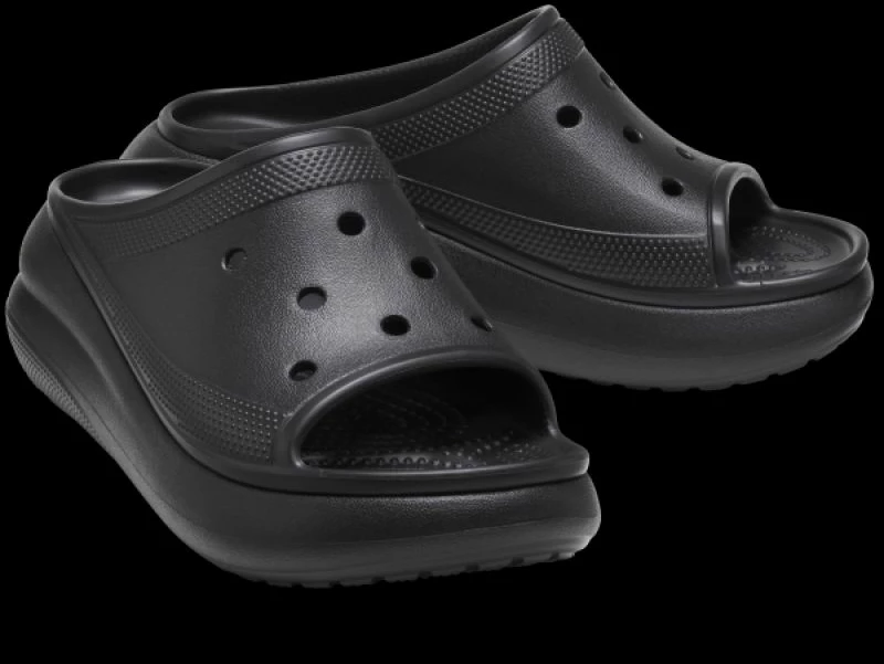 Thongs Crocs, unisex, të zeza