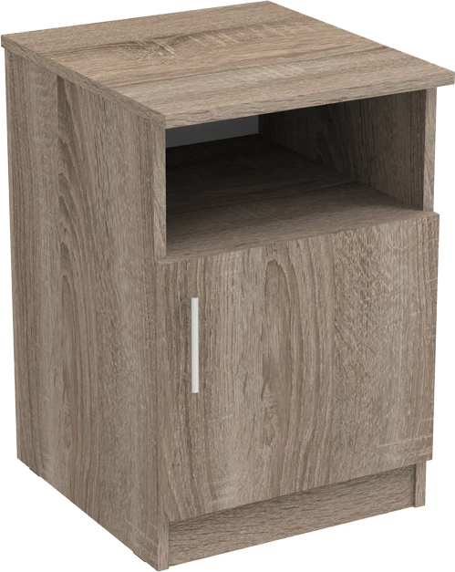 Komodinë anësore Galdi, ngjyrë sonoma truffle, 40x45x60cm