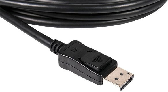 Kabllo DisplayPort Club3D 1.2, 3m, 21.6Gb/s, e zezë