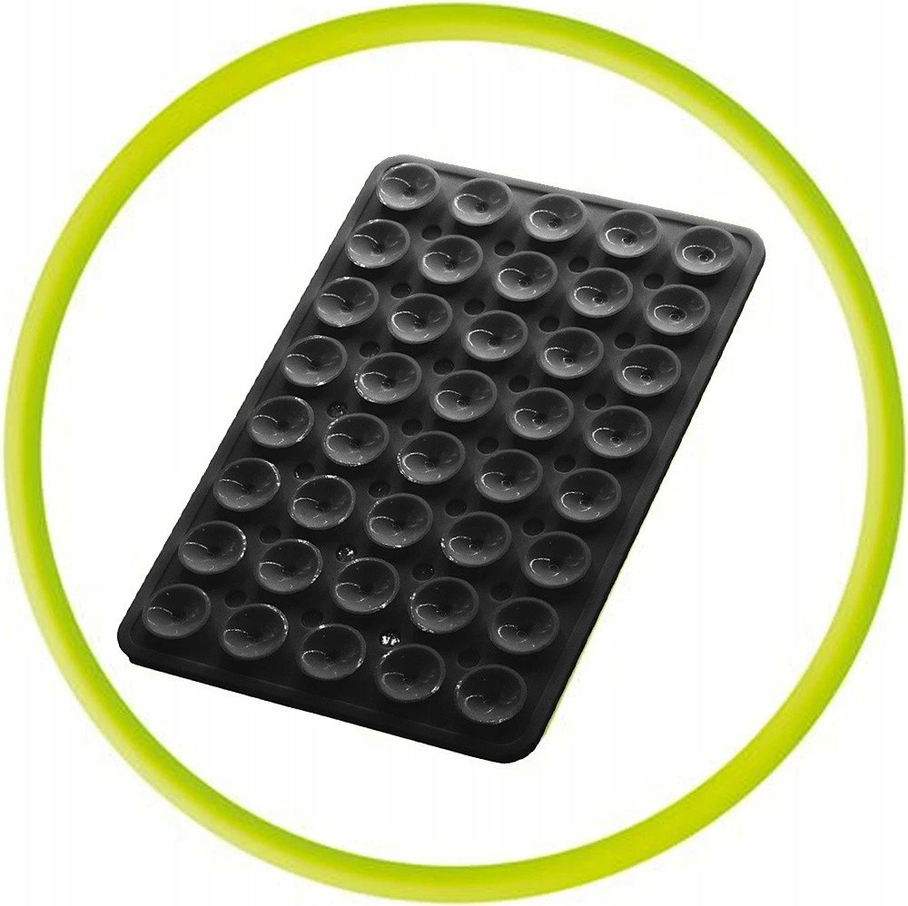 Mbajtëse telefoni Mobile Origin Sticker Phone Mount O1, me thithëza silikoni, e zezë