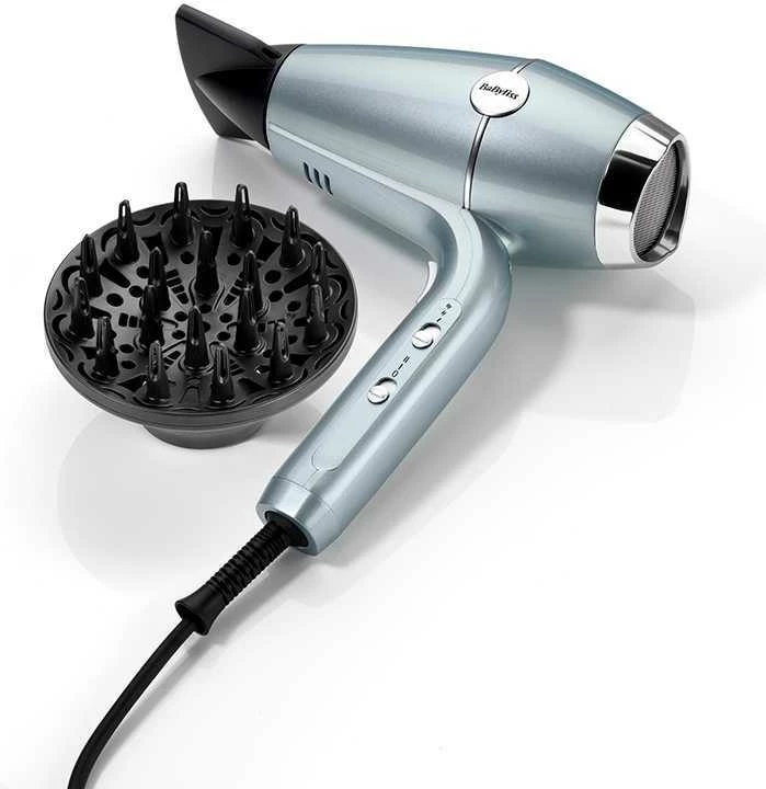 Tharëse flokësh, BaByliss, D773DE, 2100W, motor Super HTDC, teknologji plazma jonike, me difuzer