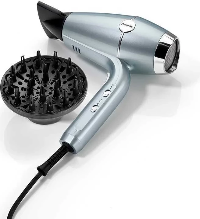 Tharëse flokësh, BaByliss, D773DE, 2100W, motor Super HTDC, teknologji plazma jonike, me difuzer