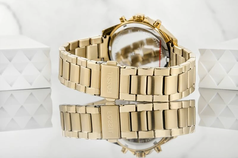 Orë dore për femra Fossil, të arta