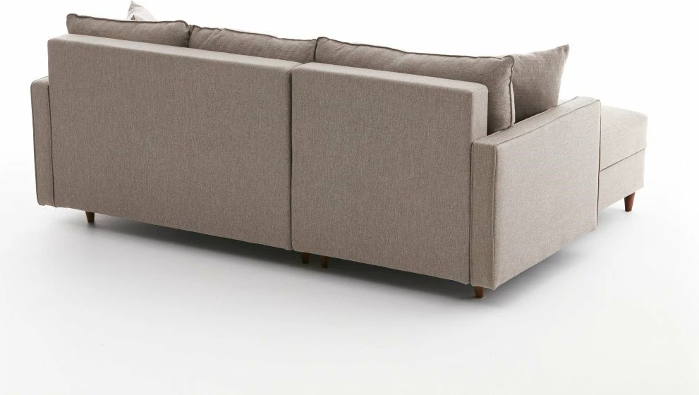 Këndare Eva, ngjyrë krem, Atelier del Sofa, kënd i majtë