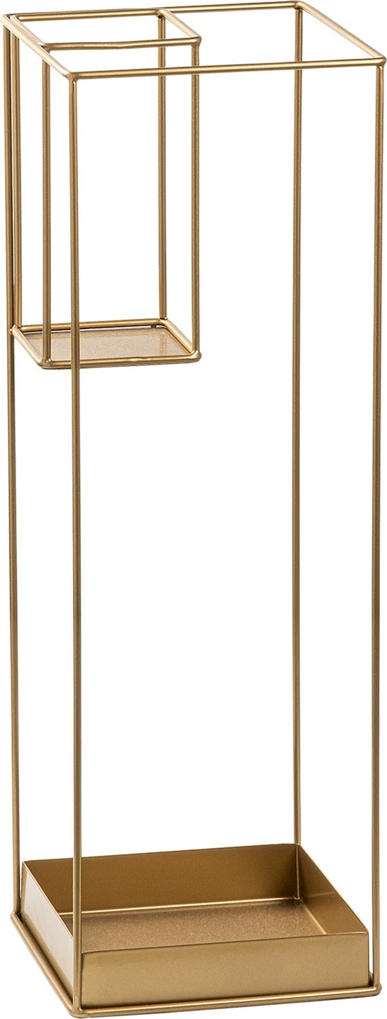 Stendë për ombrella, metalike, ngjyrë ari, Aberto Design, Şemsiye - 008