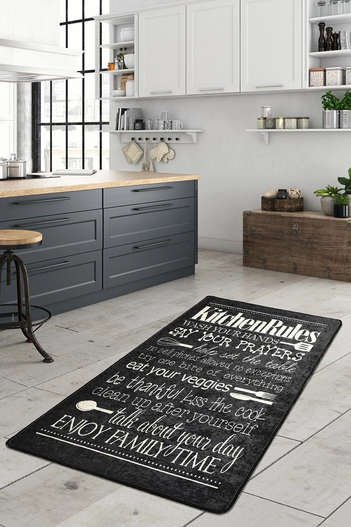 Qilim korridori Conceptum Hypnose, kuzhinë, shumëngjyrësh, 80x200cm