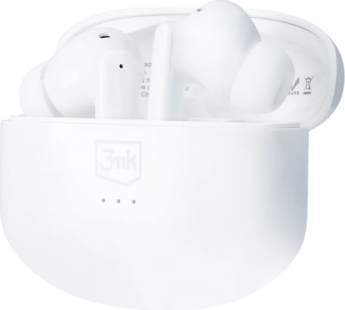 Kufje wireless 3mk LifePods me ANC, Bluetooth 5.3, të bardha