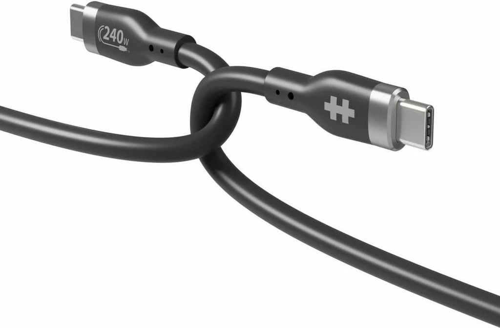 Kabllo USB-C Targus 1M, 240W, e zezë