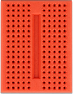 Breadboard mini eksperimental DeLOCK 170 kontakte, 36x46x10 mm, e kuqe