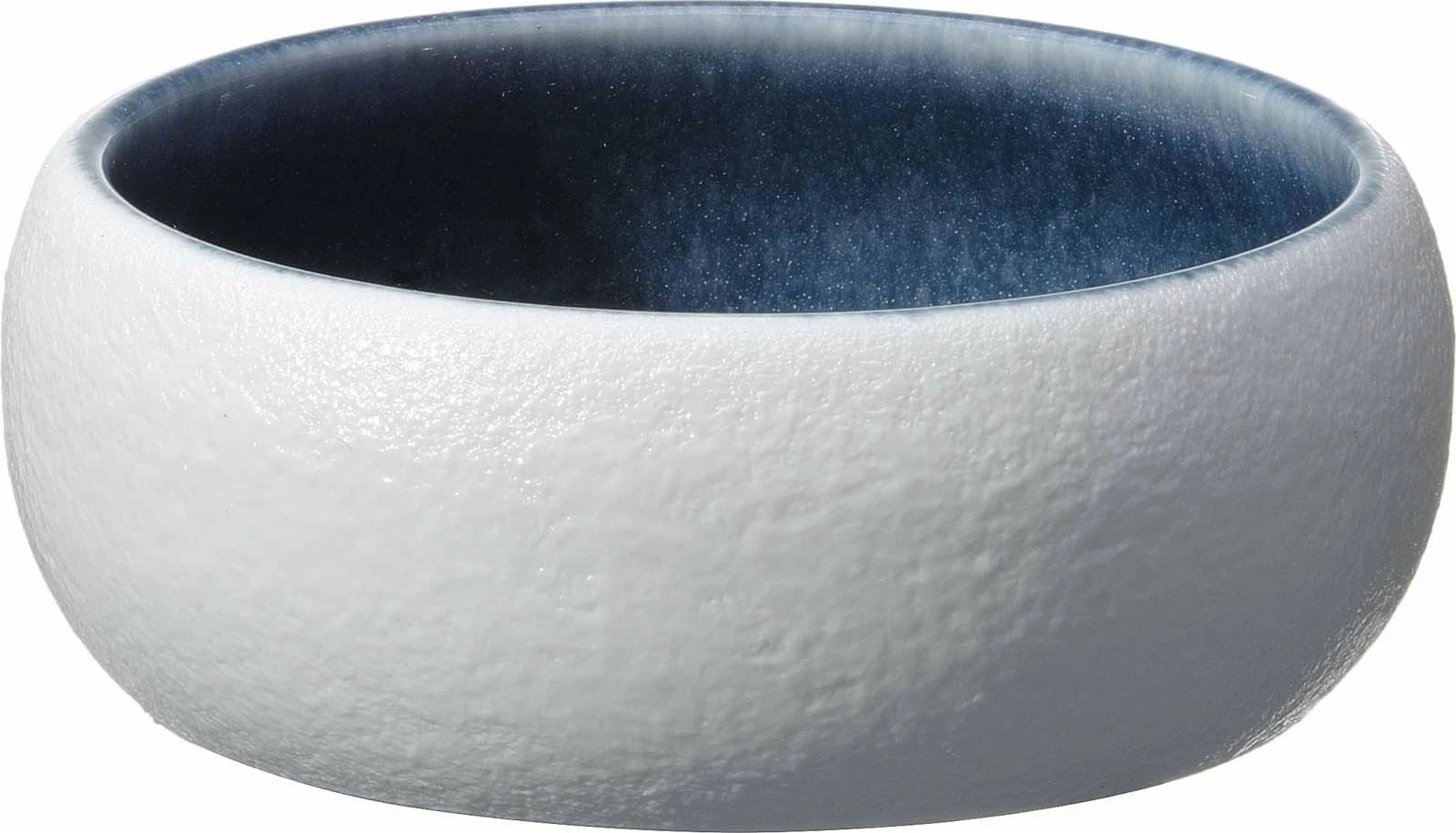 Tas Fine Dine Goro Ø140mm, bardhë/blu, set 3 copë