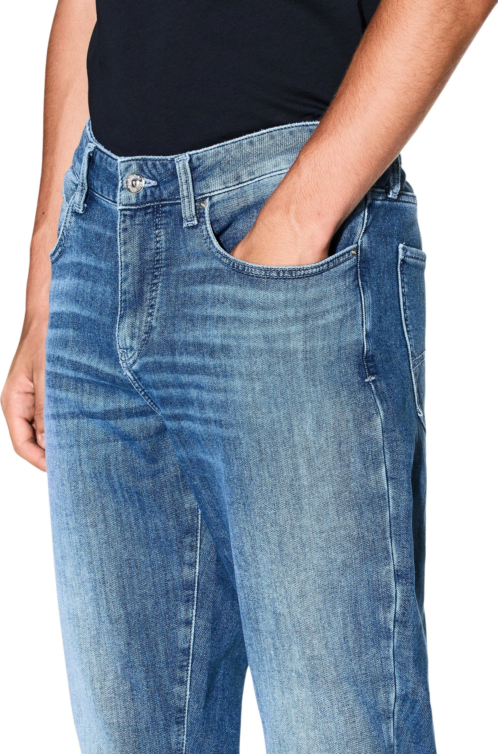 Xhinse skinny për meshkuj Armani Exchange XM000070 AF14368, blu denim [Madhësia: W38 L32]