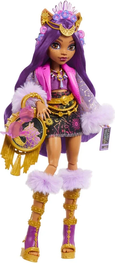 Kukull Clawdeen Wolf Monster High Monster Fest, 25 cm