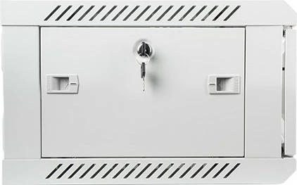 Kasë muri Lanberg WF01-6404-10S, 19", 4U, xham, gri