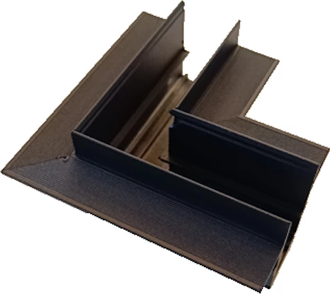 Kthesë për shinë magnetike L 90°