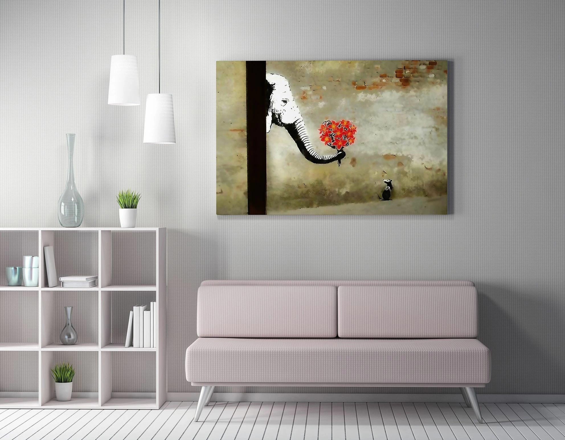 Pikturë dekorative në kanavacë, Wallity, WY116, 50x70cm