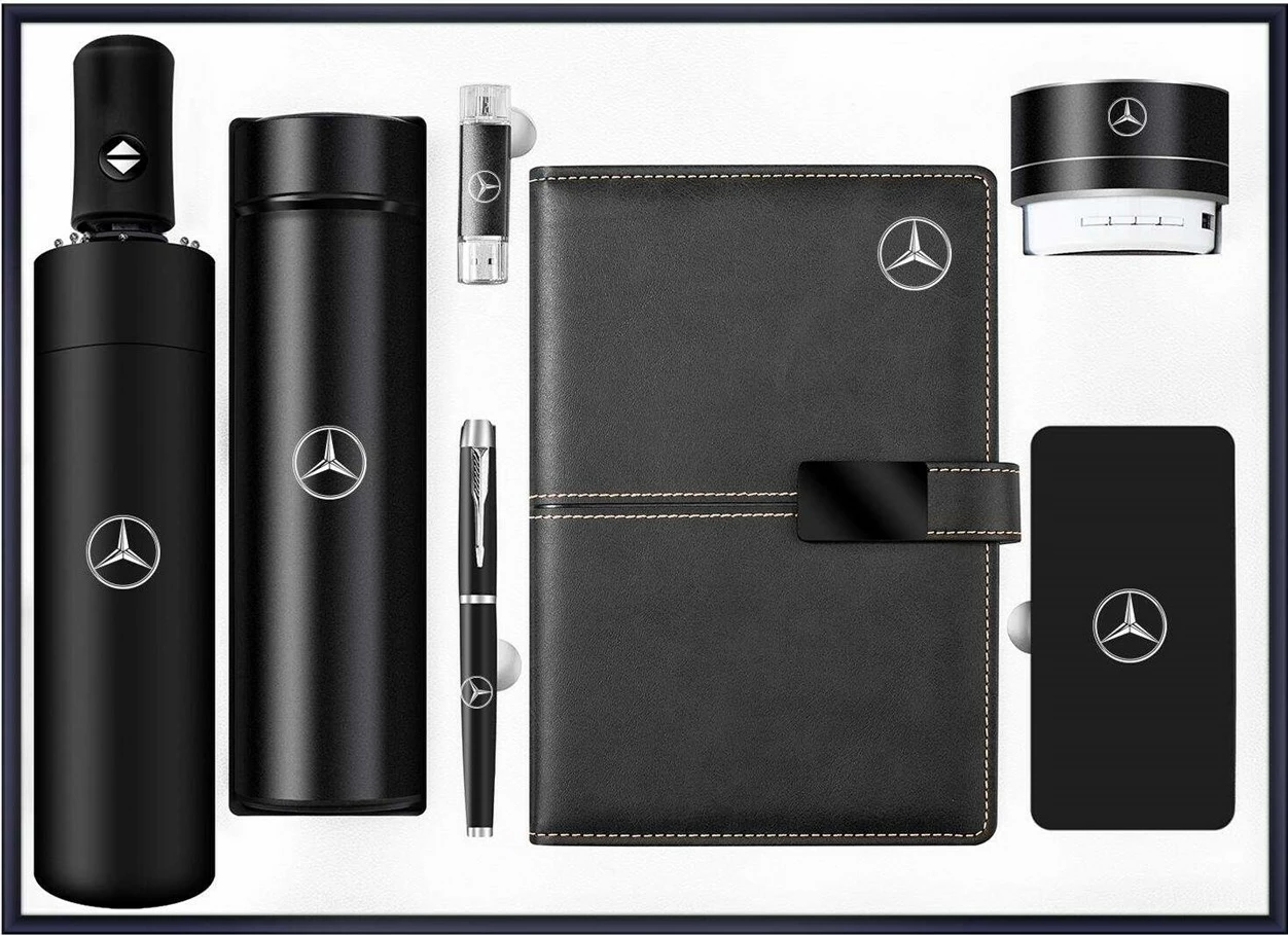 Set dhuratë me dizajn Mercedes DHCMZ , e zezë