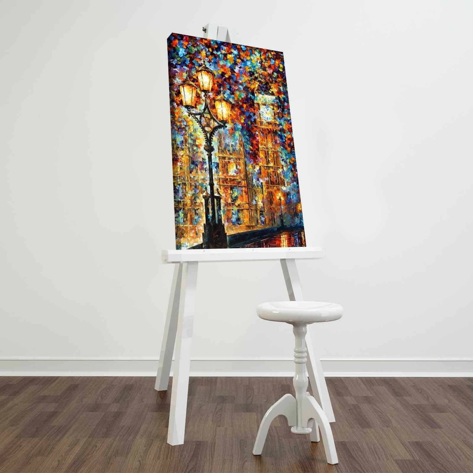 Pikturë dekorative në kanavacë, Wallity FAMOUSART-074, shumëngjyrëshe, 45x70cm