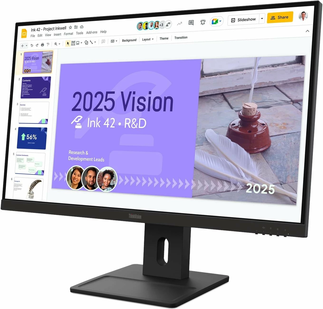 Monitor Lenovo ThinkVision E27Q-40 27" QHD IPS 100Hz (64BDGAT4EU), i zi