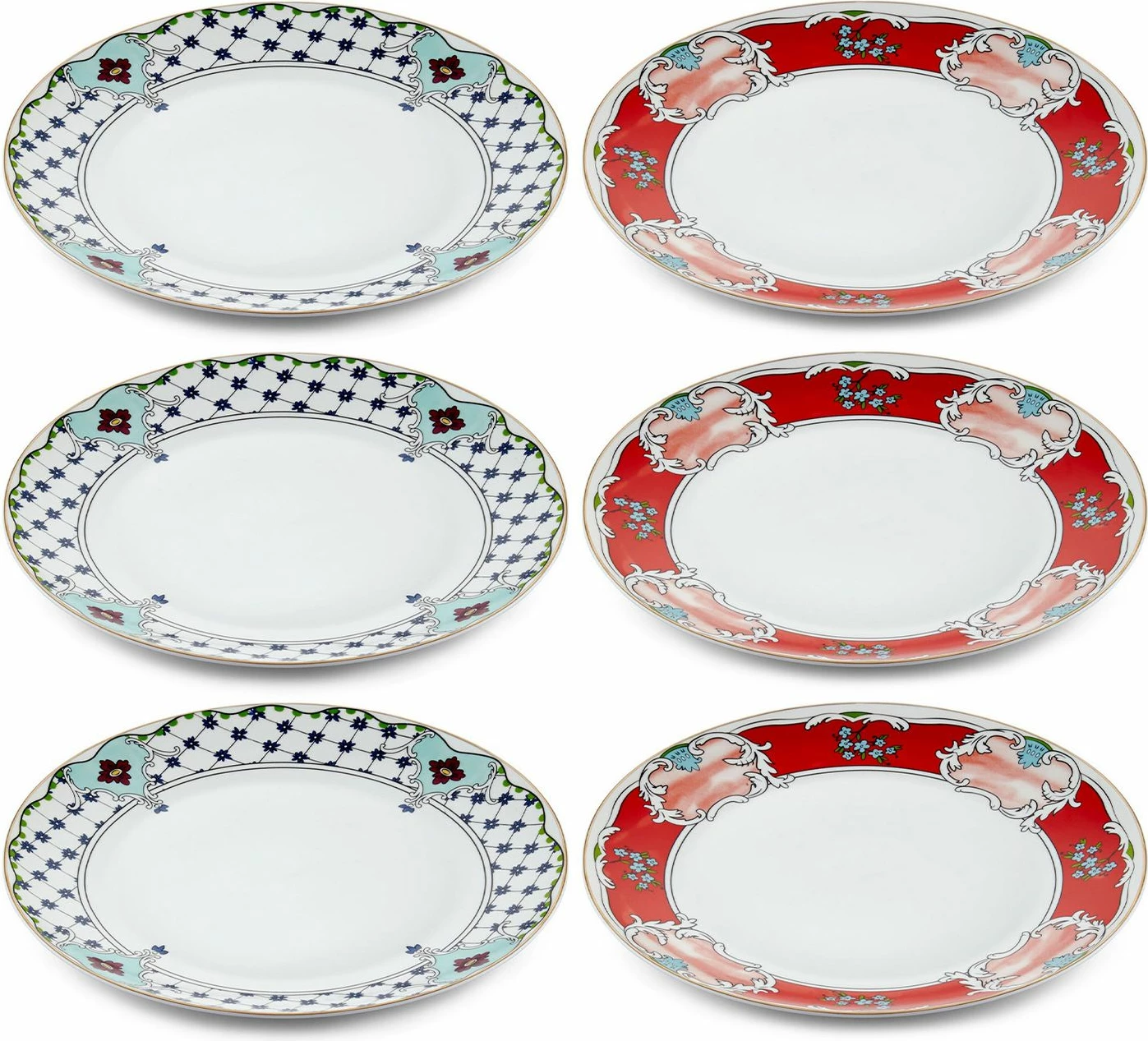 Set pjatash shërbimi (6 copë), Hermia, DNR0058