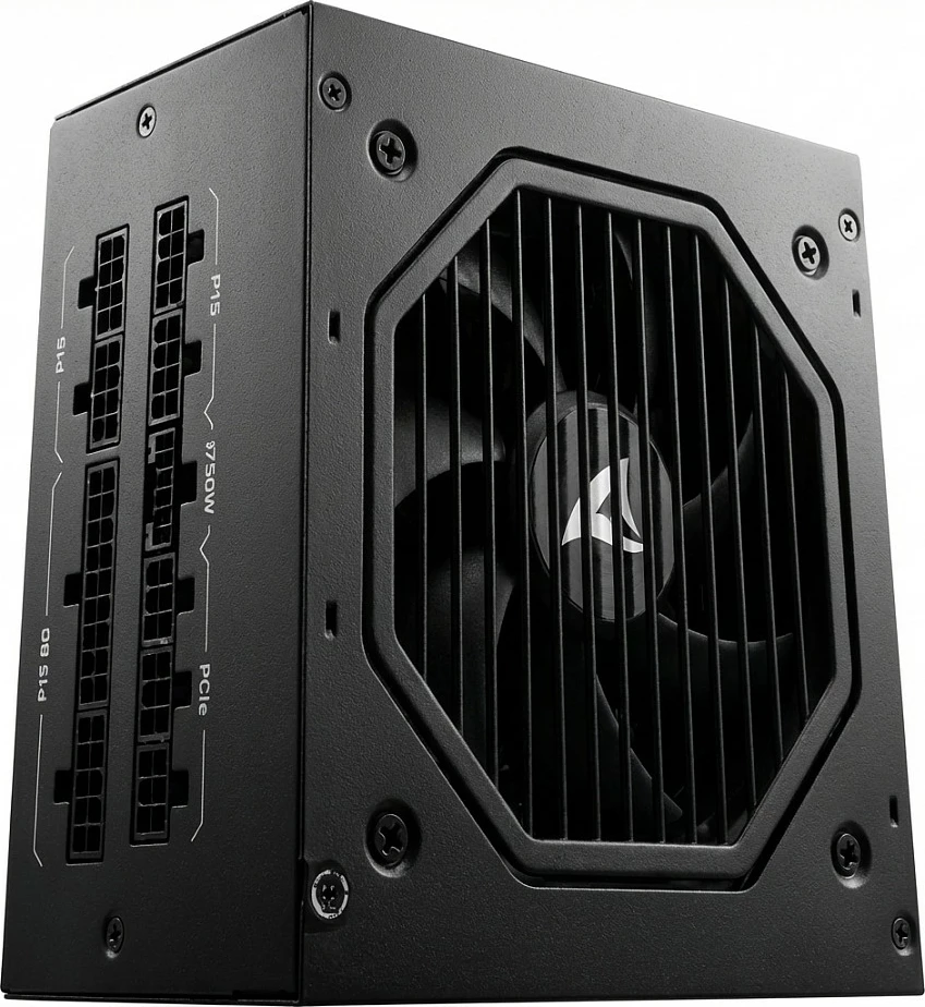 Furnizues rryme SHARKOON Rebel P15 750W, 12VHPWR, 4x PCIe, i zi