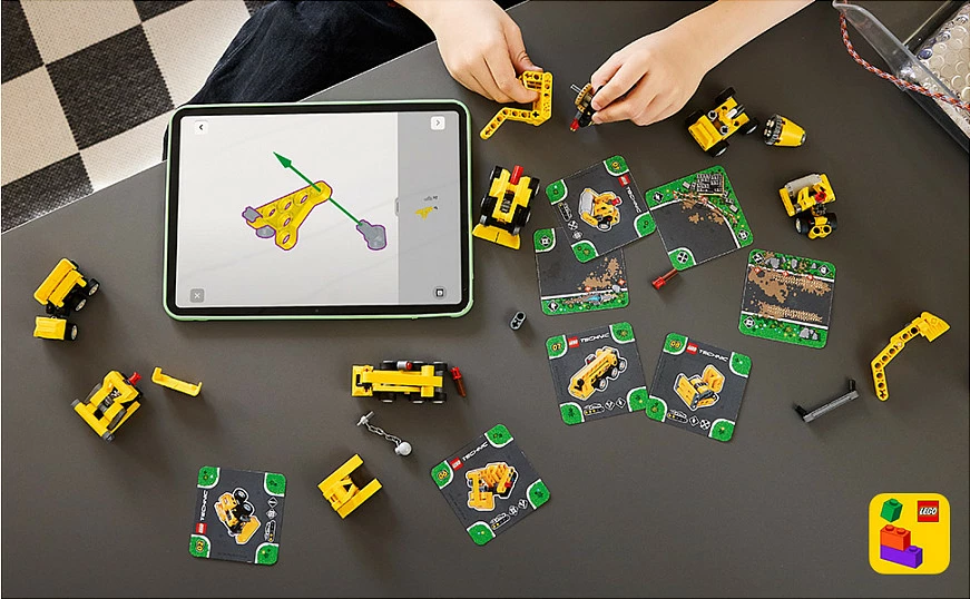 Set ndërtimi LEGO Technic 42233 Mighty Machines, 44 pjesë, shumëngjyrësh