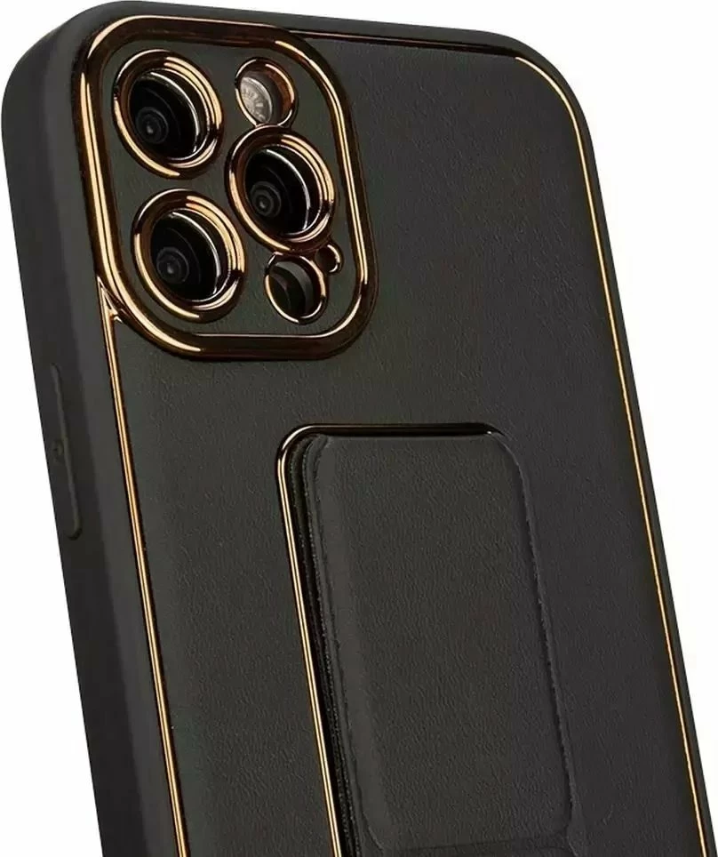 Mbështjellës 4kom.pl New Kickstand Case për Samsung Galaxy A12 5G, me mbajtëse, blu