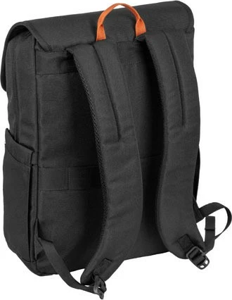 Çantë shpine Natec Niala, 15.6 inç, 18L, e zezë me portokalli