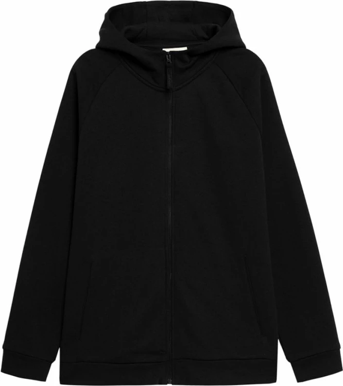 Duks me kapuç Outhorn, modeli HOL22 BLM618 20S për meshkuj, ngjyrë e zezë