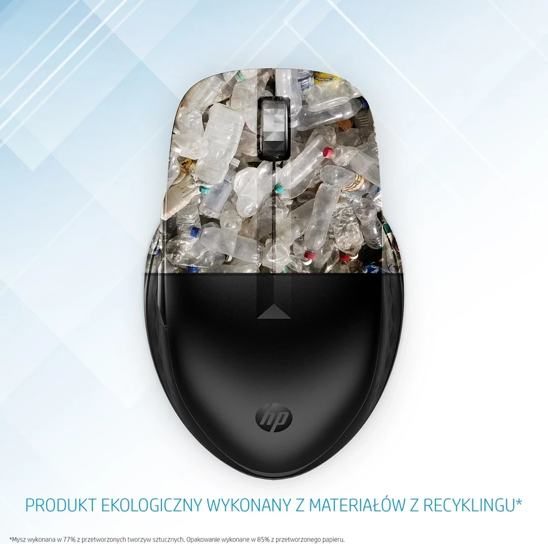 Maus pa tela HP 435, multi-device, Bluetooth/USB, i zi