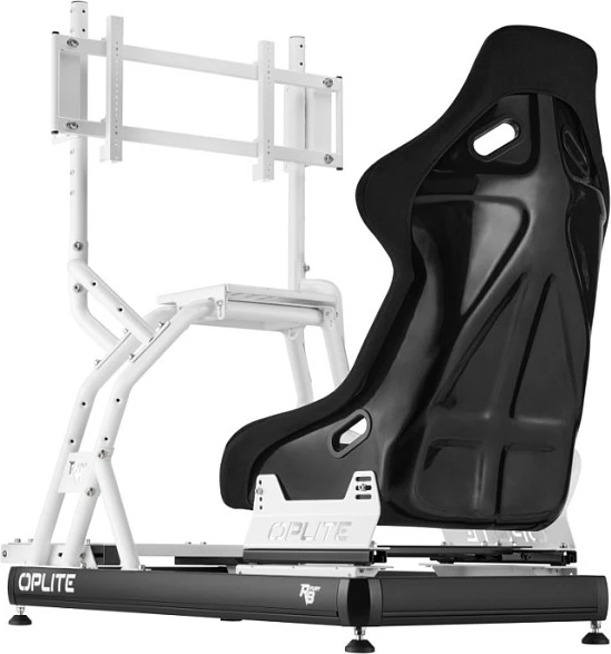 Mbajtës për monitor Oplite R8 Single Monitor Mount, çelik, i bardhë