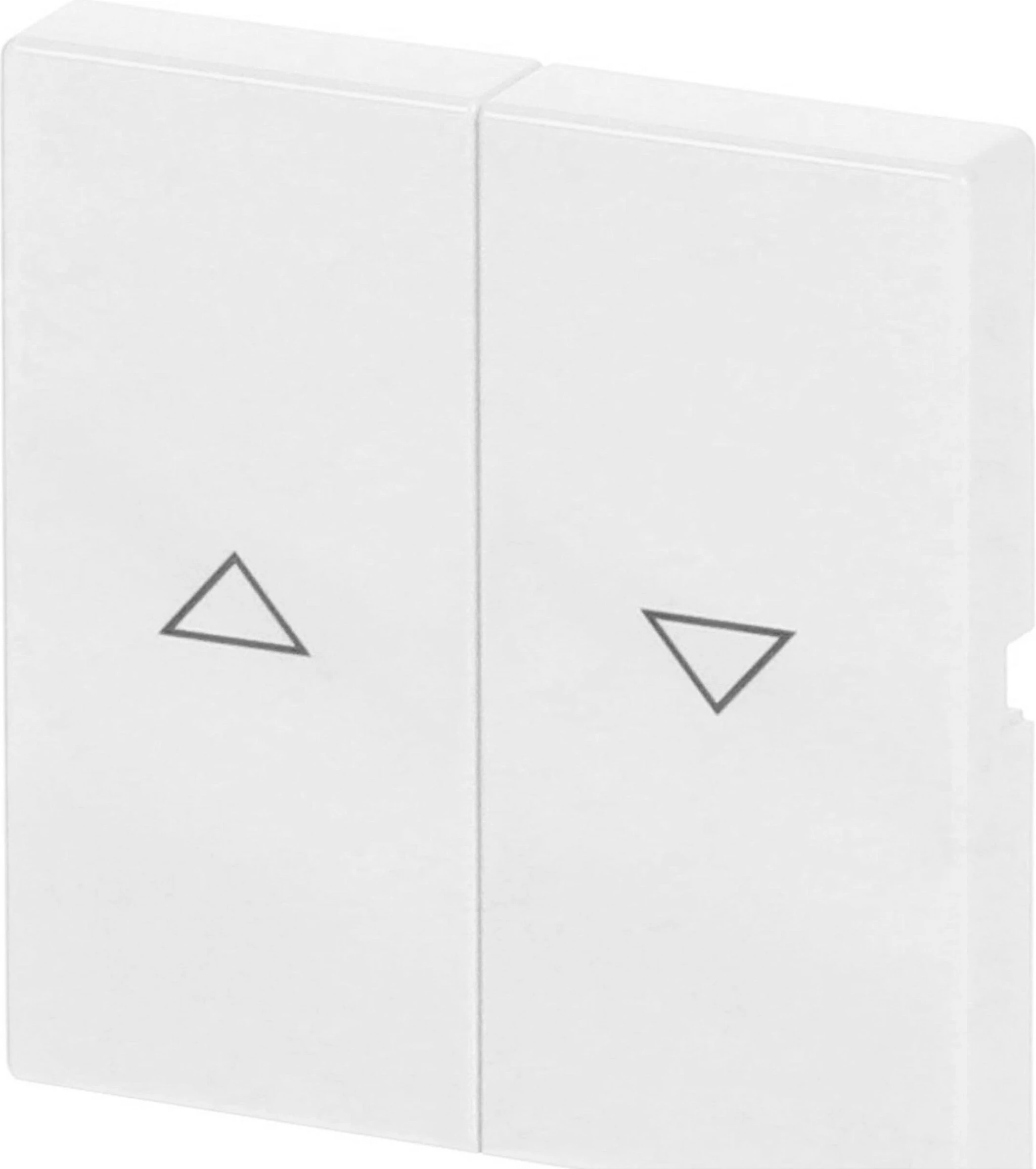 Kapak ndërprerësi roletash Busch-Jaeger 1785 JA-84, 63x63 mm, bardhë