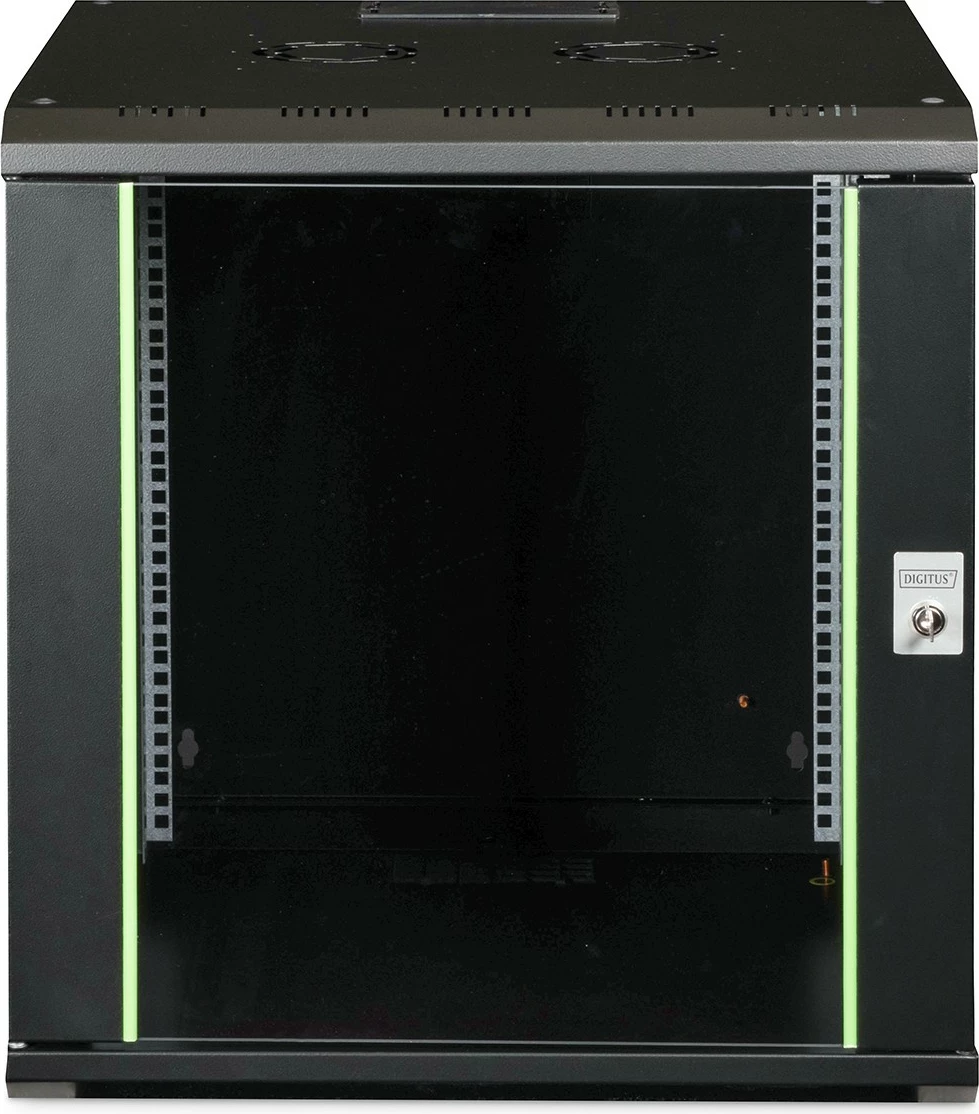 Kasë rrjeti Digitus Unique Series 12U, 600x600 mm, e zezë