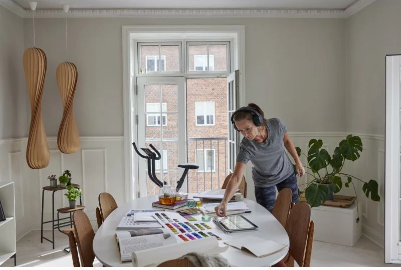 Kufje HP Poly Voyager Surround 80-M 80M, Bluetooth, ANC adaptiv, rreze 100 m, e zezë